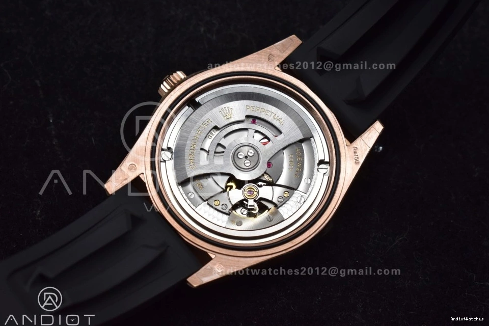 1104 RG Upgraded Gray Oysterflex Noob on A23J Strap Dial Best Skydweller Edition 0123